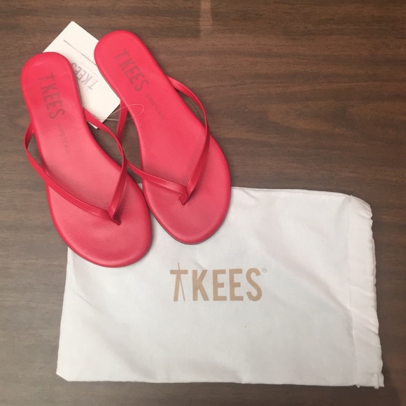 TKEES Lipsticks Candy Apple Flip-Flops - Picture 2 of 2