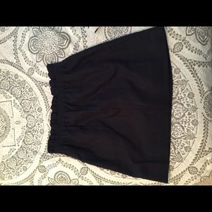 J crew linen blend skirt