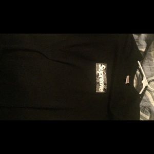 Supreme Snakeskin Box Logo tee