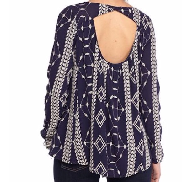 EMBROIDERED TOP Eyelet Classic Pretty Swing Blouse - Picture 4 of 4