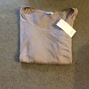 3/4 sleeve pocket t-shirt