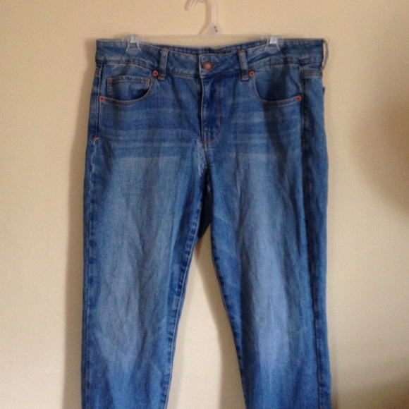 Light wash AE Skinny Jeans - Picture 1 of 4