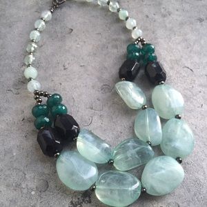 Jewelry - Mint and Teal Statement Necklace Jewelry - Mint and Teal Statement Necklace
