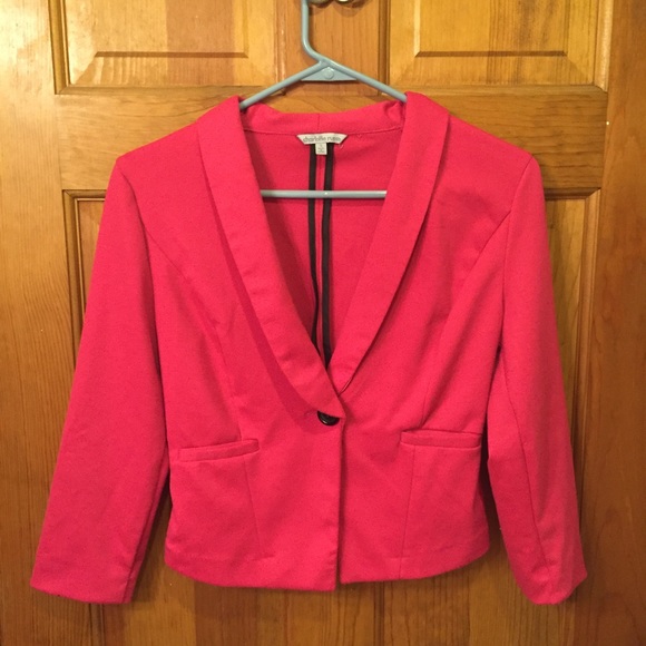 Hot pink blazer