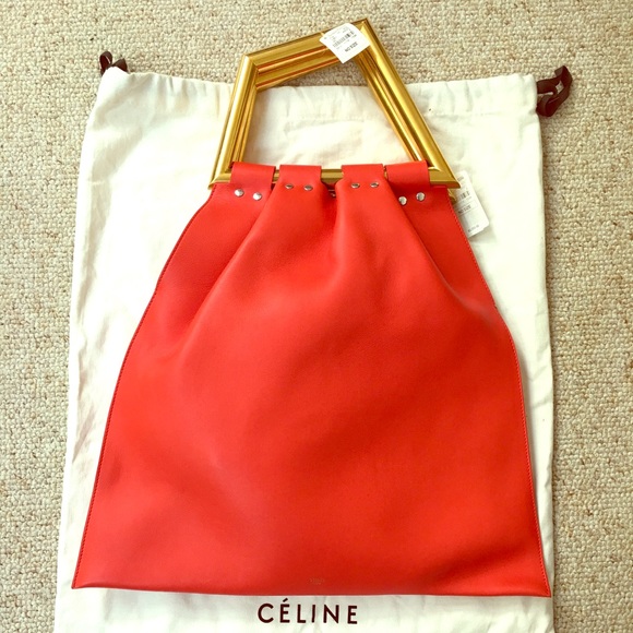 Celine New With Tags Geometric Bag.