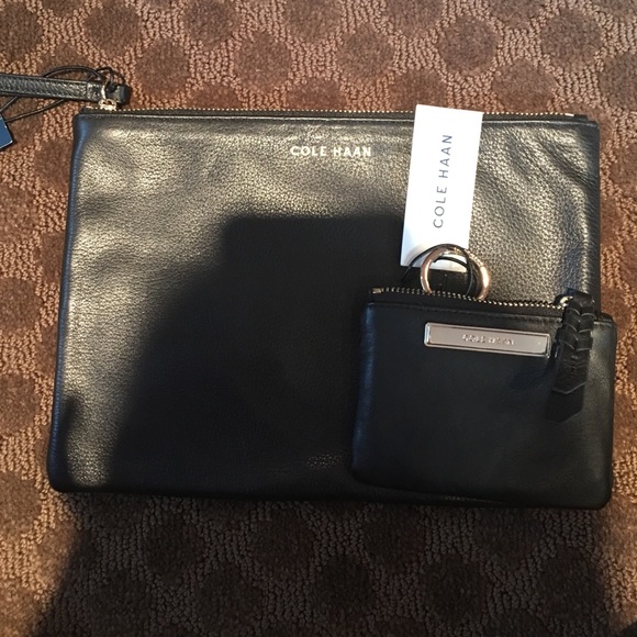 Cole Haan Black Wristlets