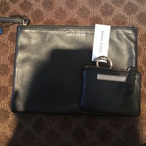 Cole Haan Black Wristlets