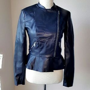 Zara Faux Leather Jacket
