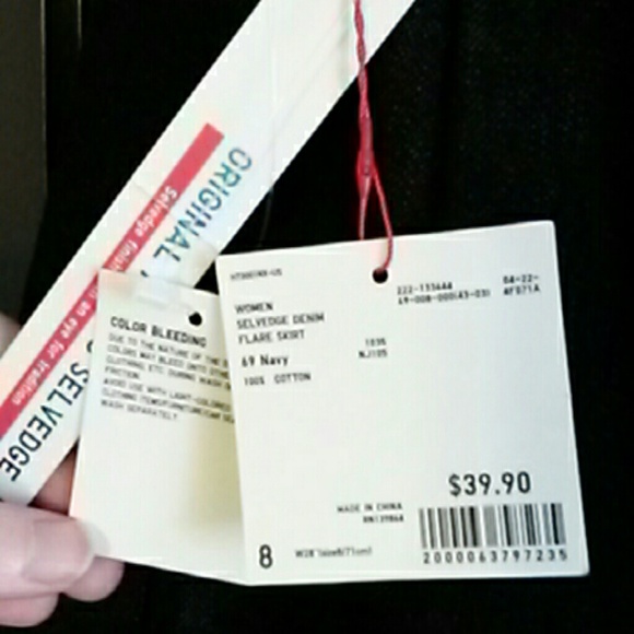 Denim midi skirt - Picture 4 of 4