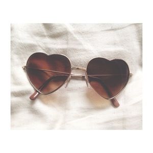 Heart Sunglasses - American Eagle