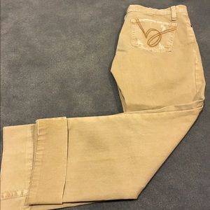 Cropped tan Pants