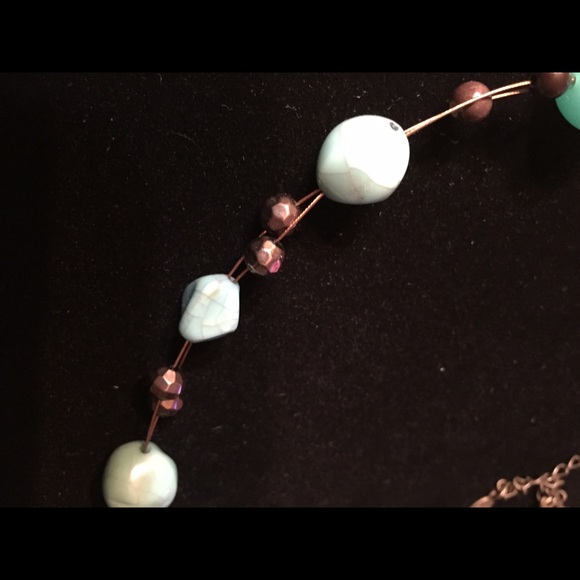 Necklace with turquoise - Picture 2 of 2