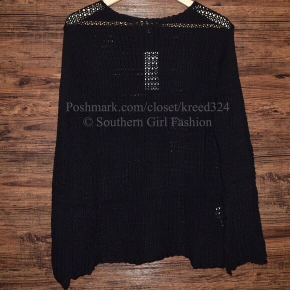 LOOSE KNIT Pullover Oversized Slouchy Sweater Cozy - Picture 2 of 4