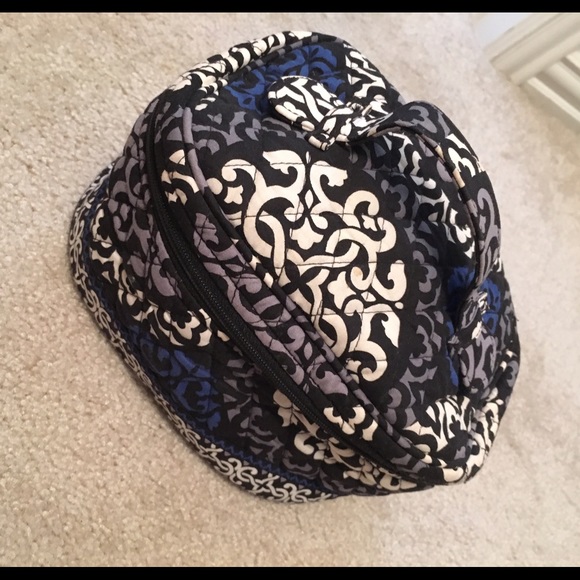Vera Bradley Canteburry Colbalt Makeup Bag