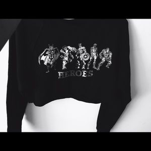 Marvel crop top
