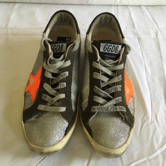 Distressed Golden Goose Deluxe Brand Super Star