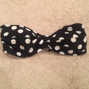 Strapless Polka Dot Bikini