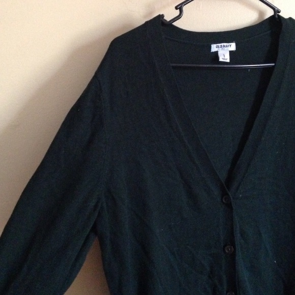 Dark Green Cardigan - Picture 1 of 3