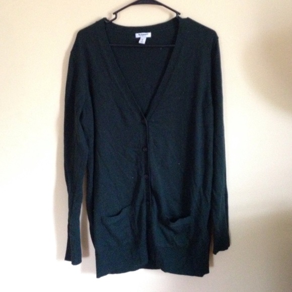 Dark Green Cardigan - Picture 2 of 3