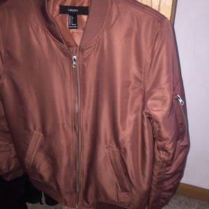 Mauve Bomber Jacket (Sz S)