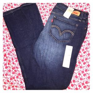 Levi boot cut jeans