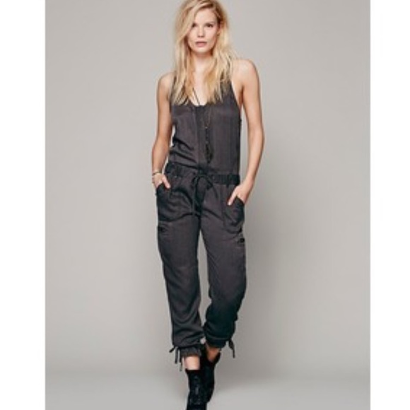 free people utility jumpsuit
