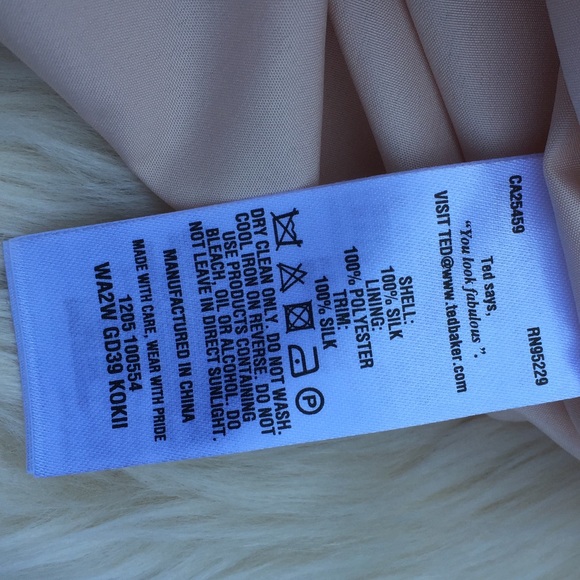 Ted Baker 100% silk floor length maxi floral dress - Picture 4 of 4