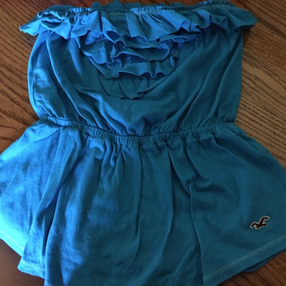 Strapless Hollister top