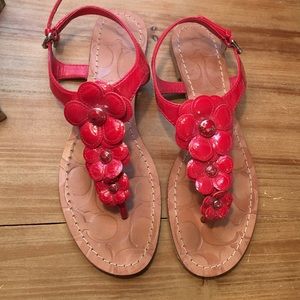 Coach Sandals - Size 6.5 to 7