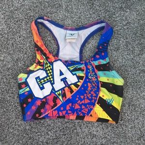 California Allstars sports bra