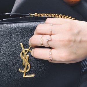 New ✨Dainty delicate stacking ring - set