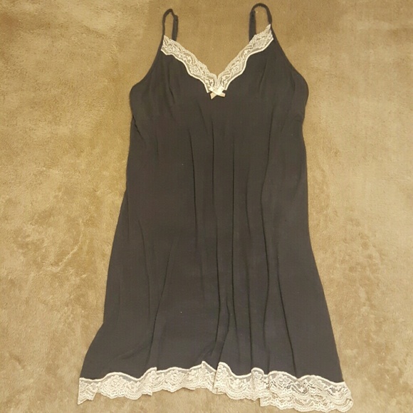 Lace Lined Night Dress