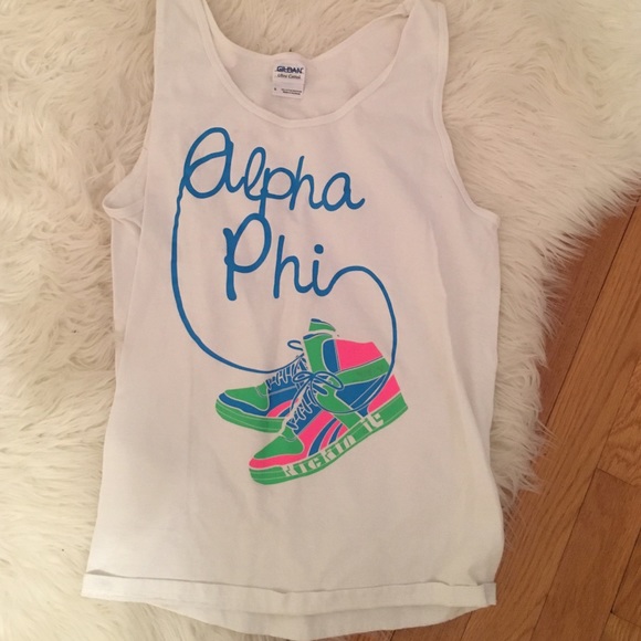 Alpha phi tank top