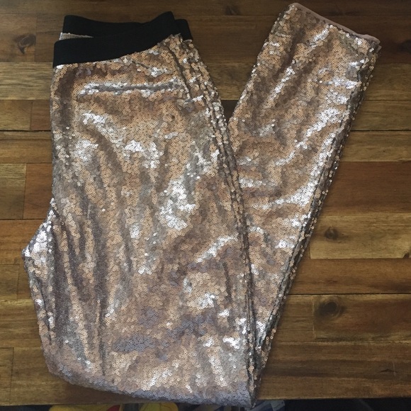 Xhilaration Sequin Pants Medium
