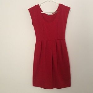Red dress from Urban Outfitters