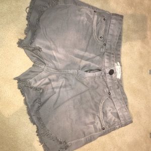 Free people Jean shorts