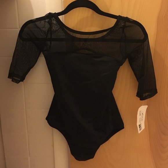 Natalie Other - Leotard with mesh