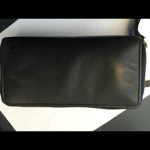 Lucky Brand Black Leather Wallet