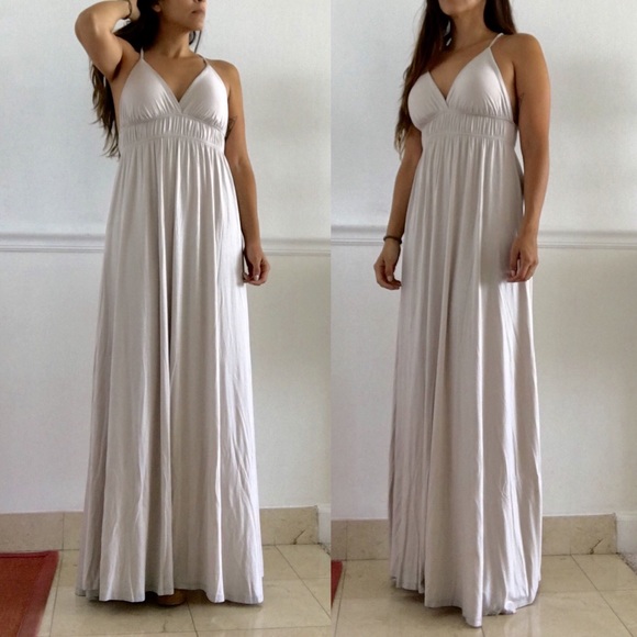 goddess maxi dress