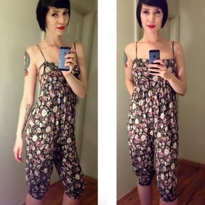 Free People Floral Romper