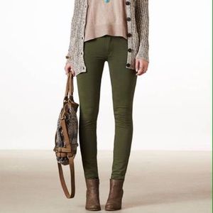American Eagle Olive Green Jeggings