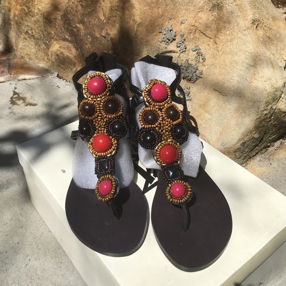 Brand new Forever21 beaned sandals