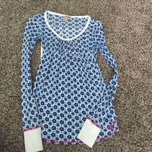 Billabong floral Longmont sleeve