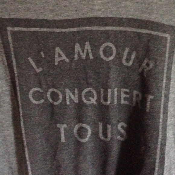 Gray Flowy sweatshirt - Picture 2 of 3