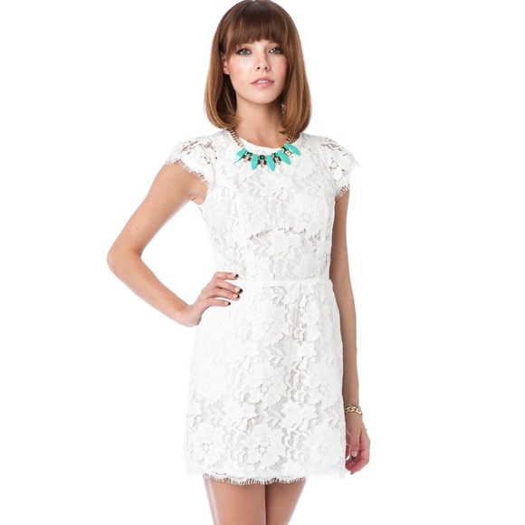 ShopSosie 'Sarafina' dress in white