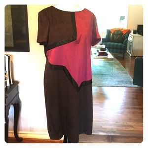 SALE! NWT faux suede shift dress 20 Jax