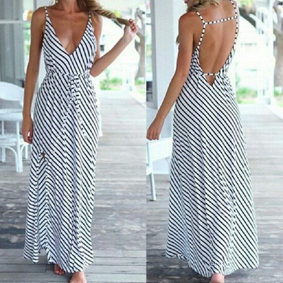 NWT Summer Bohemian Maxi Dress