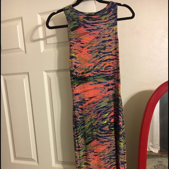 Topshop midi dress