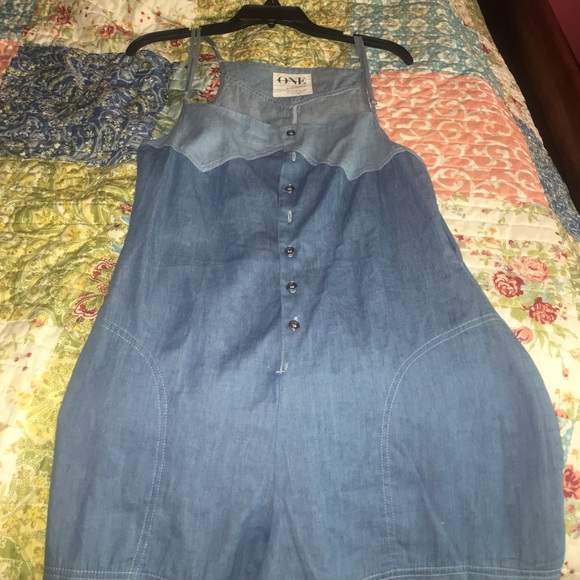 Blue Jean romper