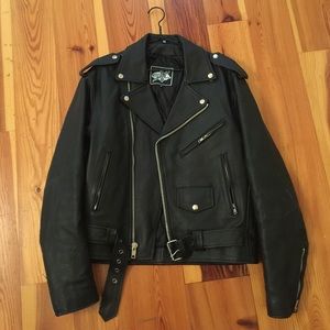 Leather Motorcycle Jacket